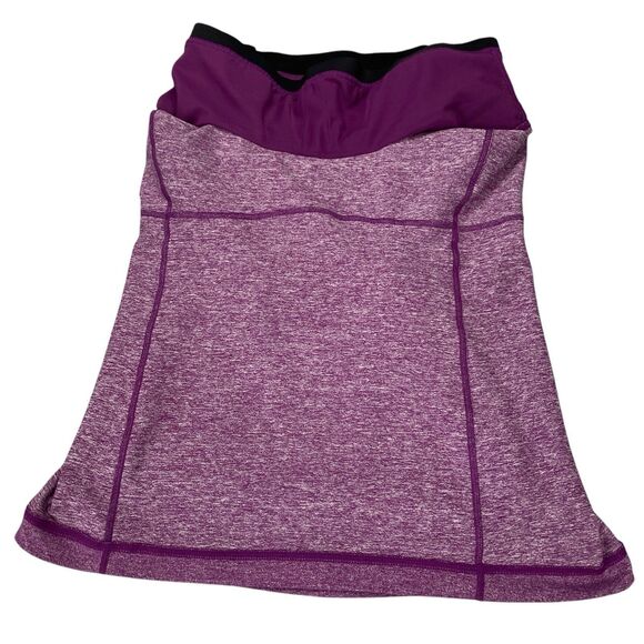 Lululemon Scoop Neck Tank Top Heathered Purple Size 8 (no pads) - Picture 9 of 15